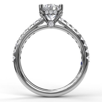 Timeless Single Row Engagement Ring