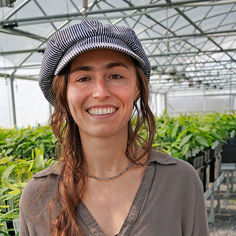 ciera-wilbur-800 Ciera Wilbur, Nursery Manager at Meadowview Research Farms, The American Chestnut Foundation