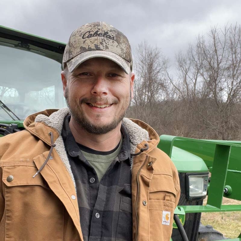 Dan-McKinnon-800 Dan Mckinnon, Director of Land Management at Meadowview Research Farms, The American Chestnut Foundation