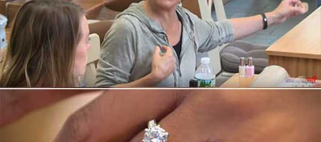 What Would You Do If You Saw an Engagement Ring Being Swiped at a Nail Salon?